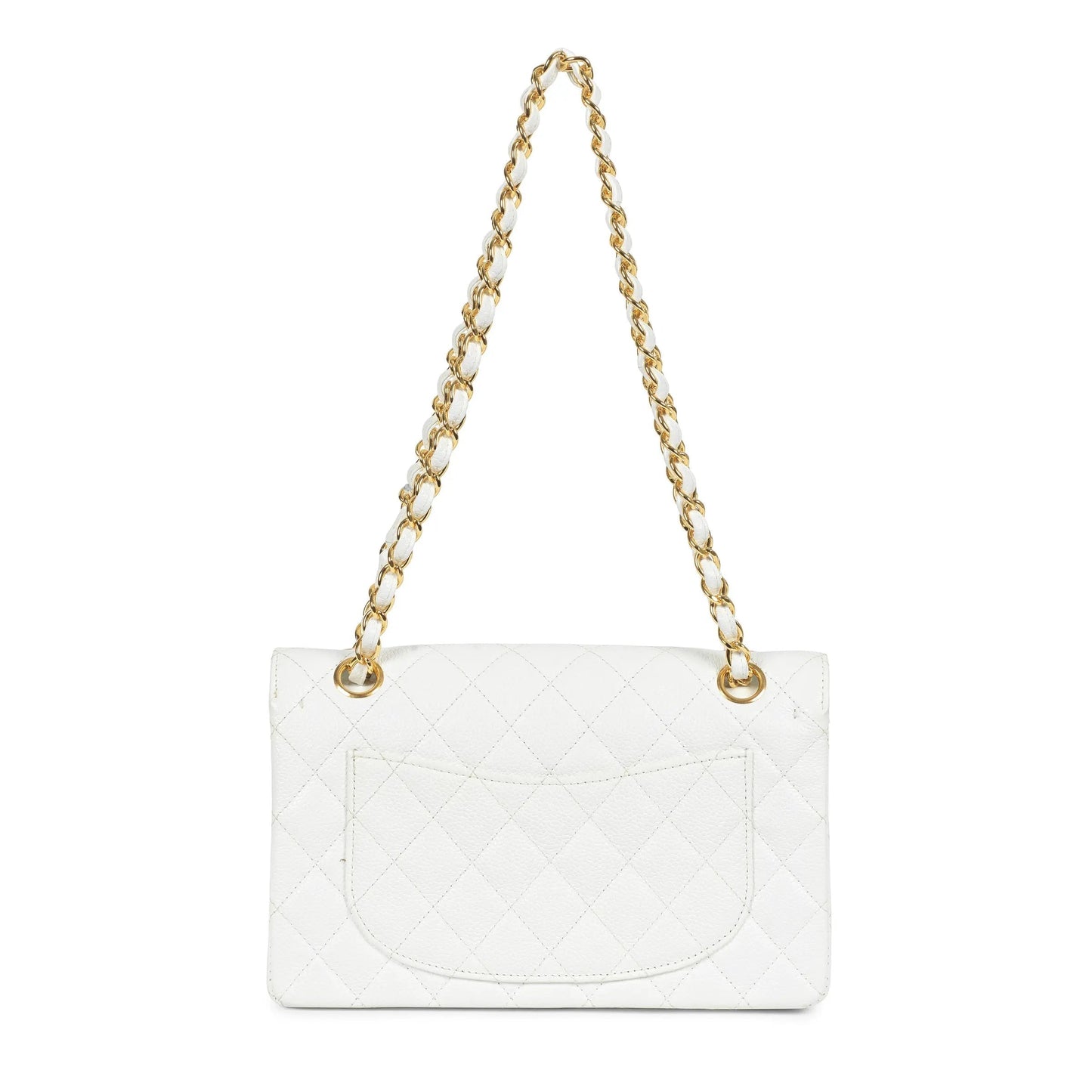 CHANEL CAVIAR QUILTED SMALL CLASSIC DOUBLE FLAP BAG