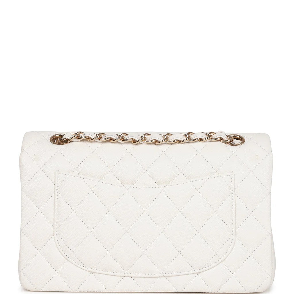 CHANEL CAVIAR QUILTED SMALL CLASSIC DOUBLE FLAP BAG