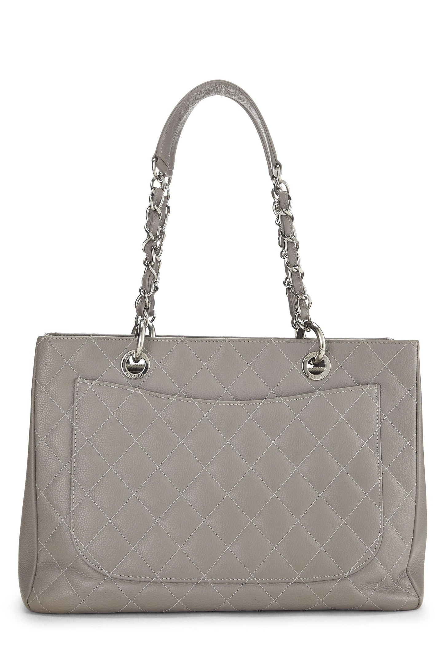 CHANEL CAVIAR QUILTED GRAND SHOPPING TOTE GST