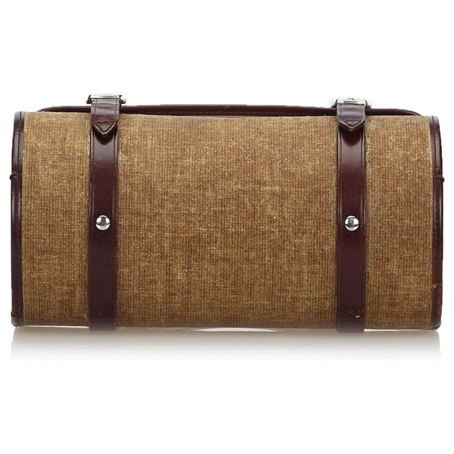 CHANEL CLASSIC TAN MINI BARREL HANDBAG