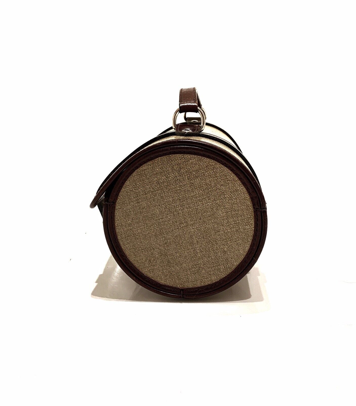 CHANEL CLASSIC TAN MINI BARREL HANDBAG