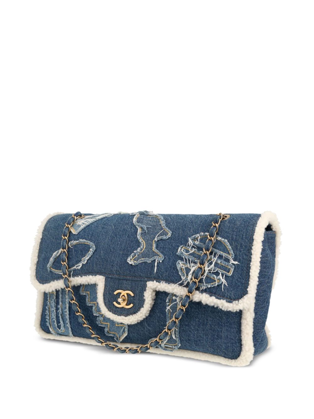 CHANEL PARIS-EGYPT HEIROGLYPH JUMBO FLAP BAG