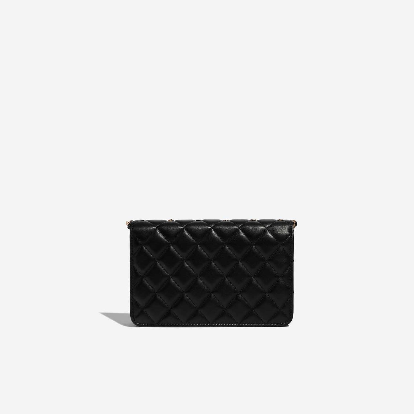 CHANEL CC TIMELESS QUILTED LAMBSKIN LUCKY CHARMS WALLET ON A CHAIN