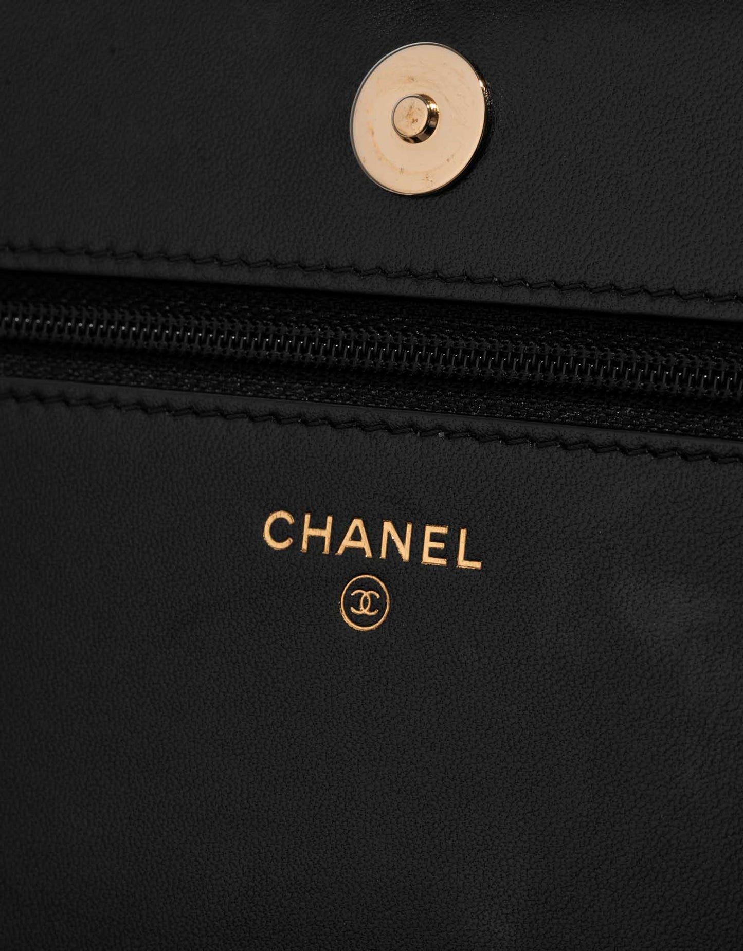 CHANEL CC TIMELESS QUILTED LAMBSKIN LUCKY CHARMS WALLET ON A CHAIN