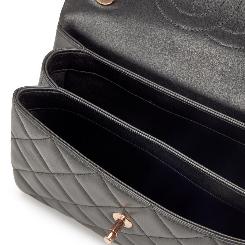 CHANEL QUILTED LAMBSKIN SMALL TRENDY CC TOP HANDLE BAG