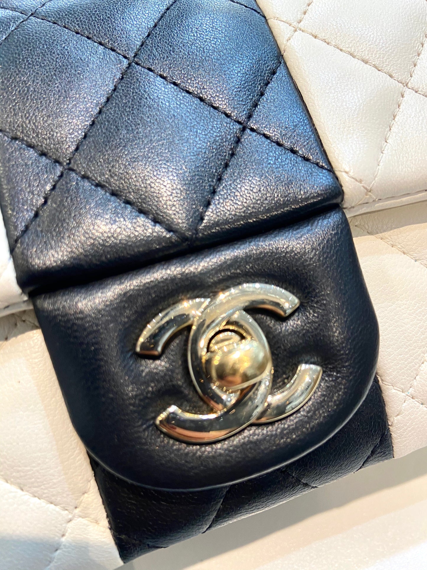 CHANEL LAMBSKIN QUILTED MINI FLAP SHOULDER BAG
