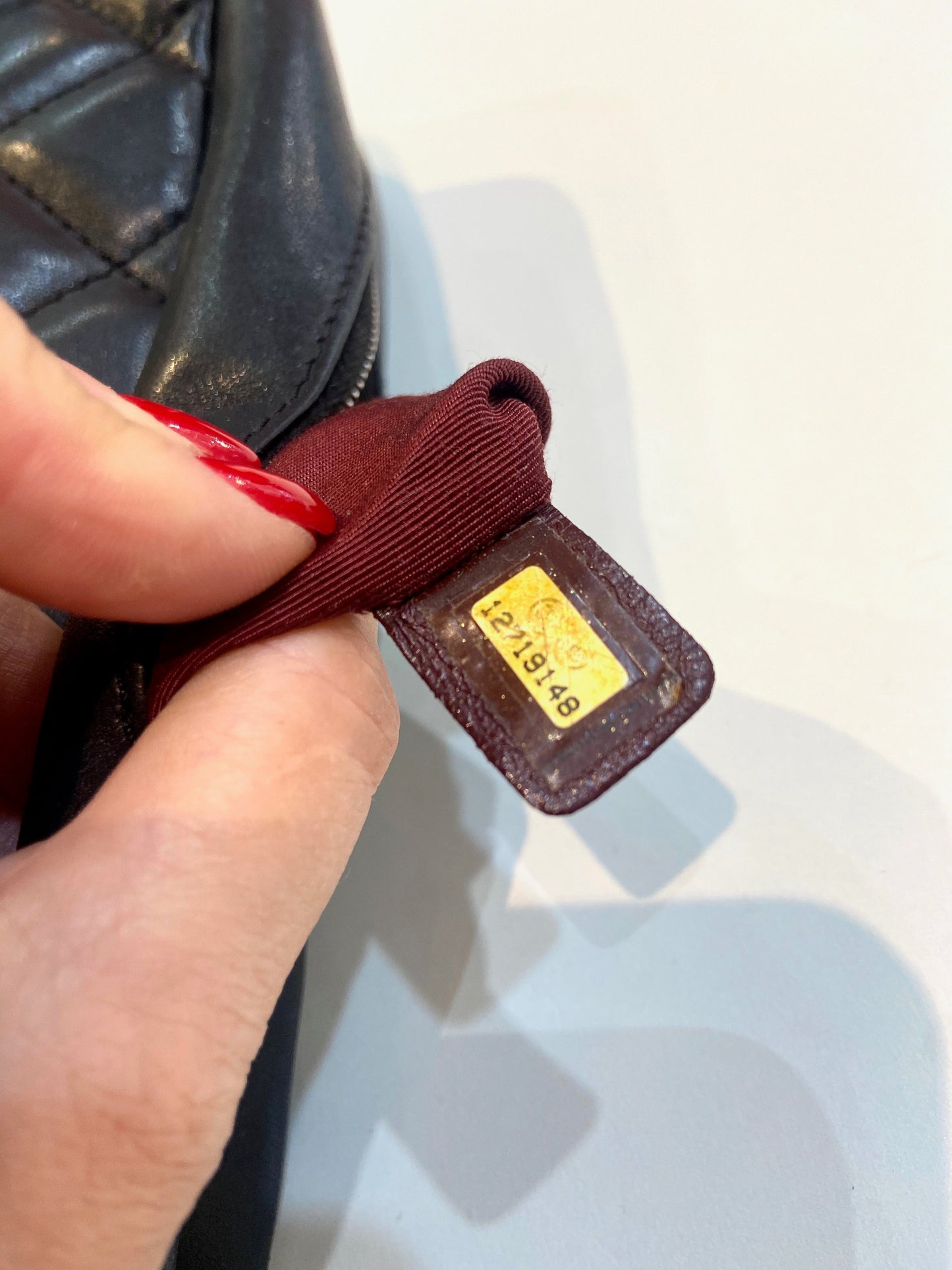 CHANEL CC QUILTED LAMBSKIN LARGE CAMERA BAG