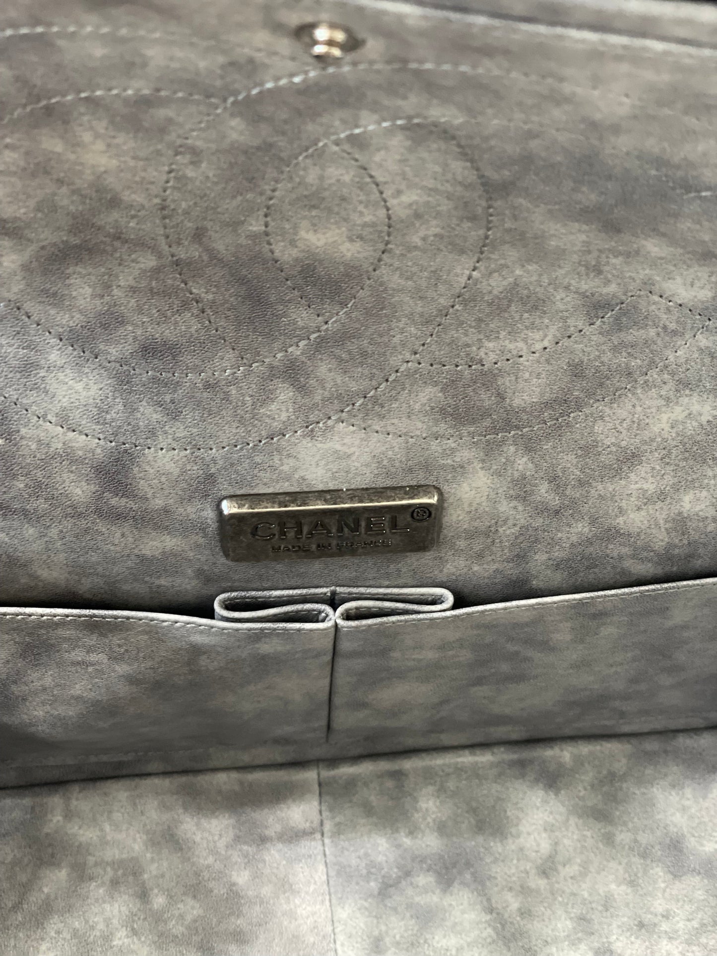 CHANEL PYTHON REISSUE 2.55 JUMBO FLAP BAG