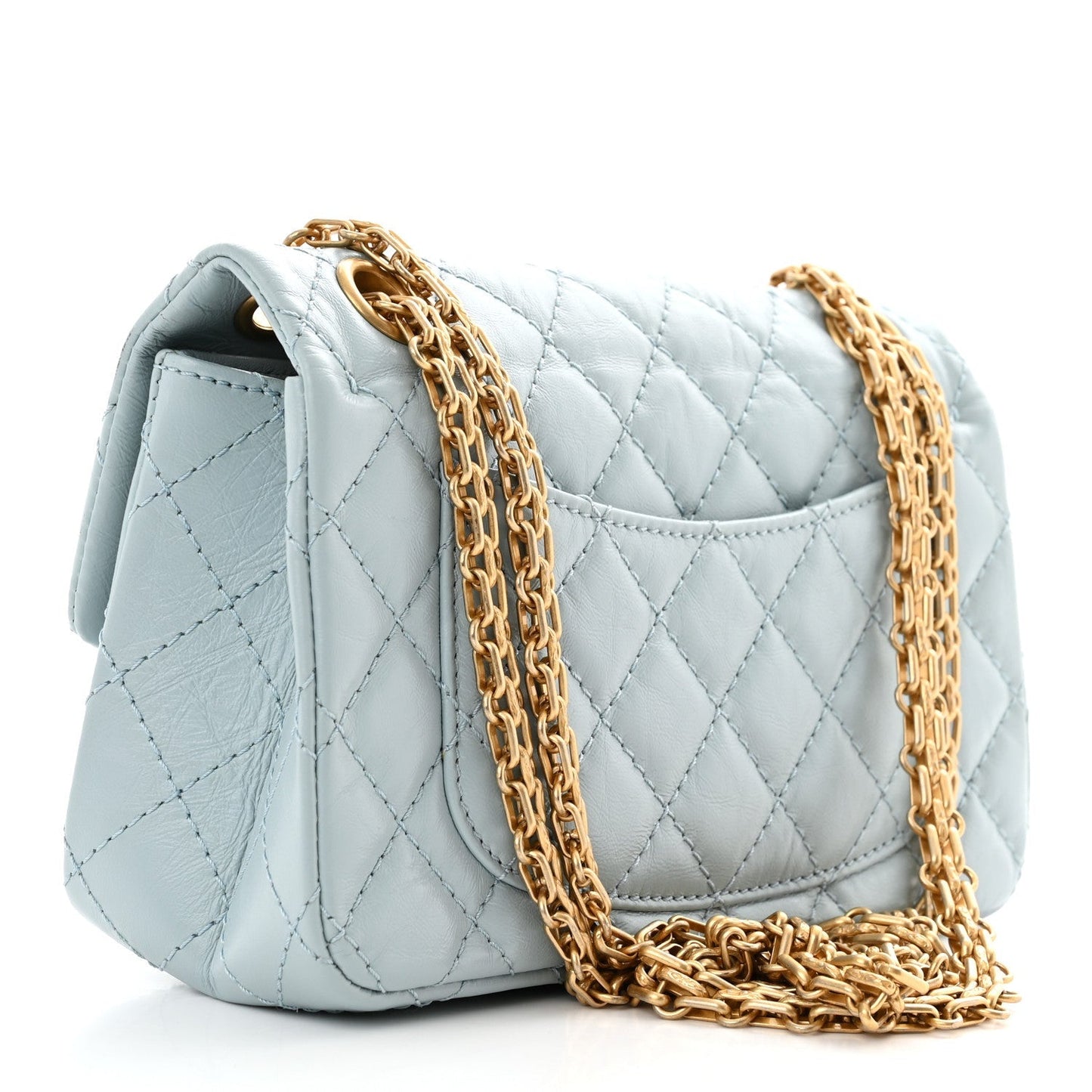 CHANEL QUILTED CALFSKIN REISSUE 2.55 MINI FLAP BAG