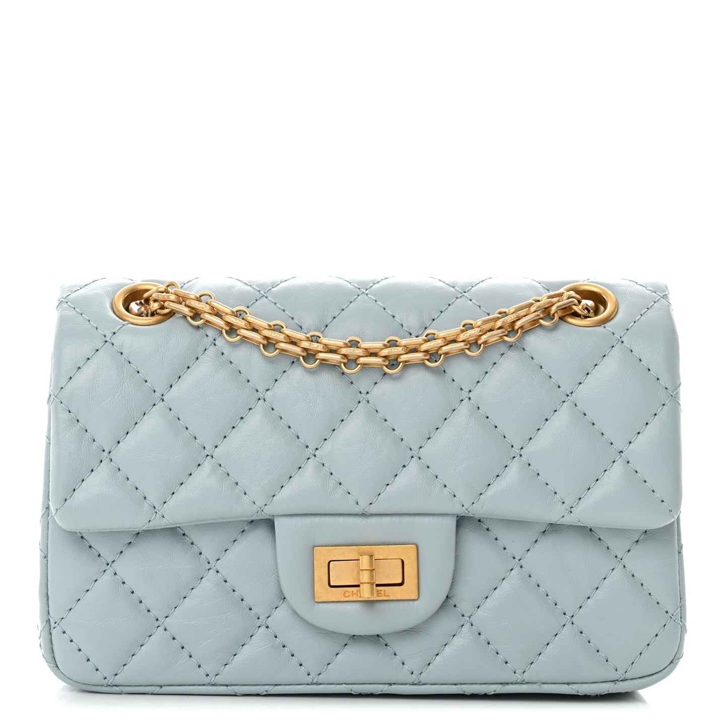 CHANEL QUILTED CALFSKIN REISSUE 2.55 MINI FLAP BAG