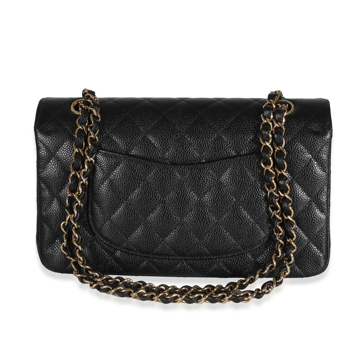 CHANEL CAVIAR QUILTED MEDIUM CLASSIC DOUBLE FLAP BAG