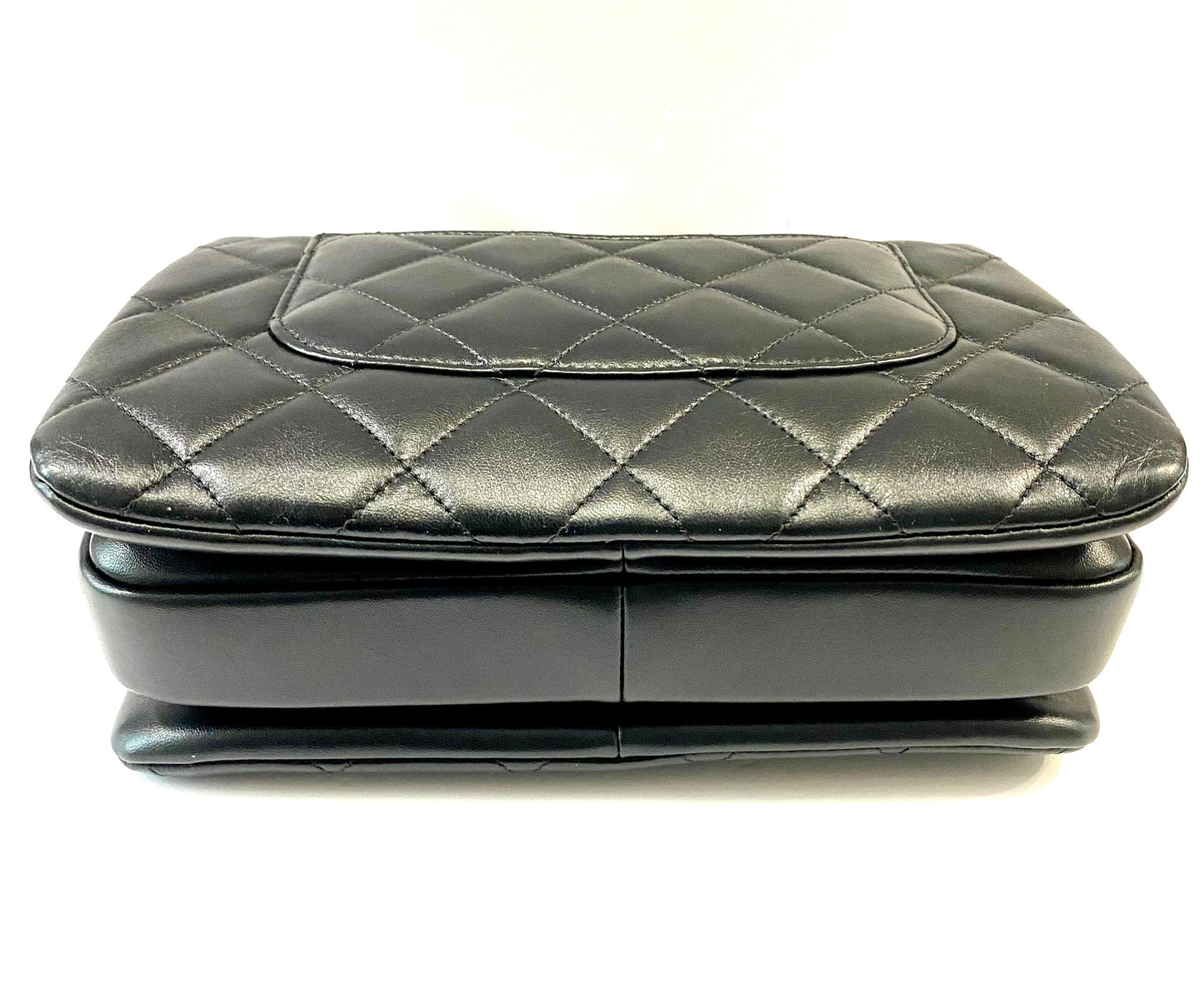CHANEL QUILTED LAMBSKIN MEDIUM TRENDY CC HANDLE FLAP BAG