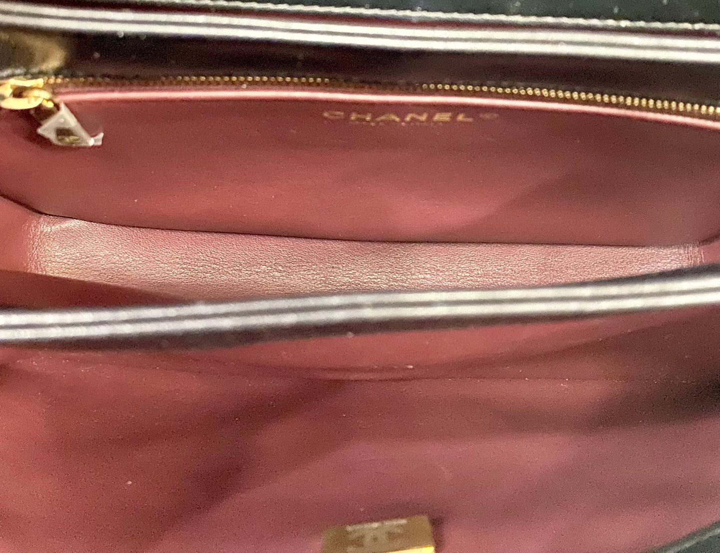 CHANEL QUILTED LAMBSKIN MEDIUM TRENDY CC HANDLE FLAP BAG