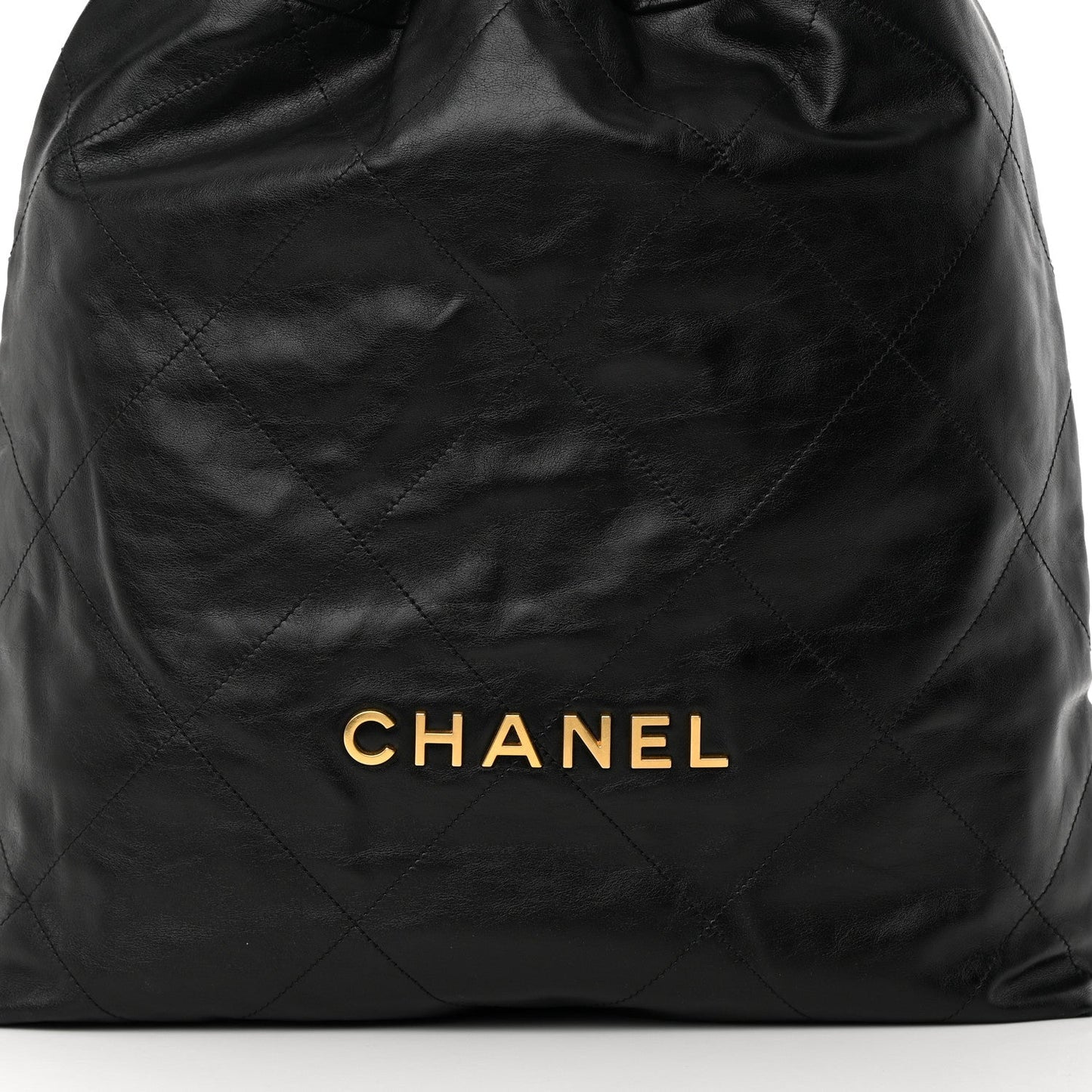 CHANEL SHINY QUILTED CALFSKIN LEATHER CHANEL 22 BACKPACK