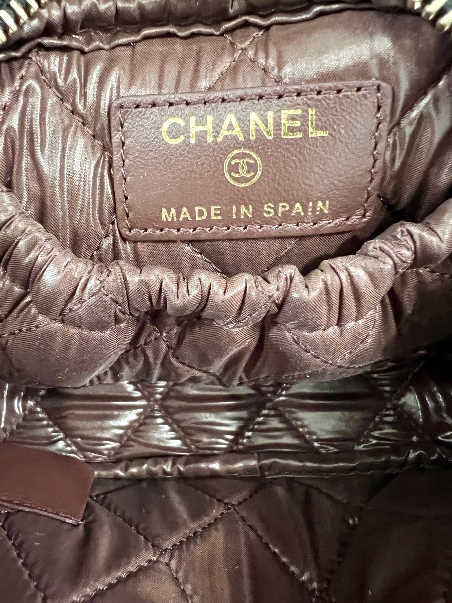 CHANEL TIMELESS CLASSIC LINE CAVIAR QUILTED POUCH