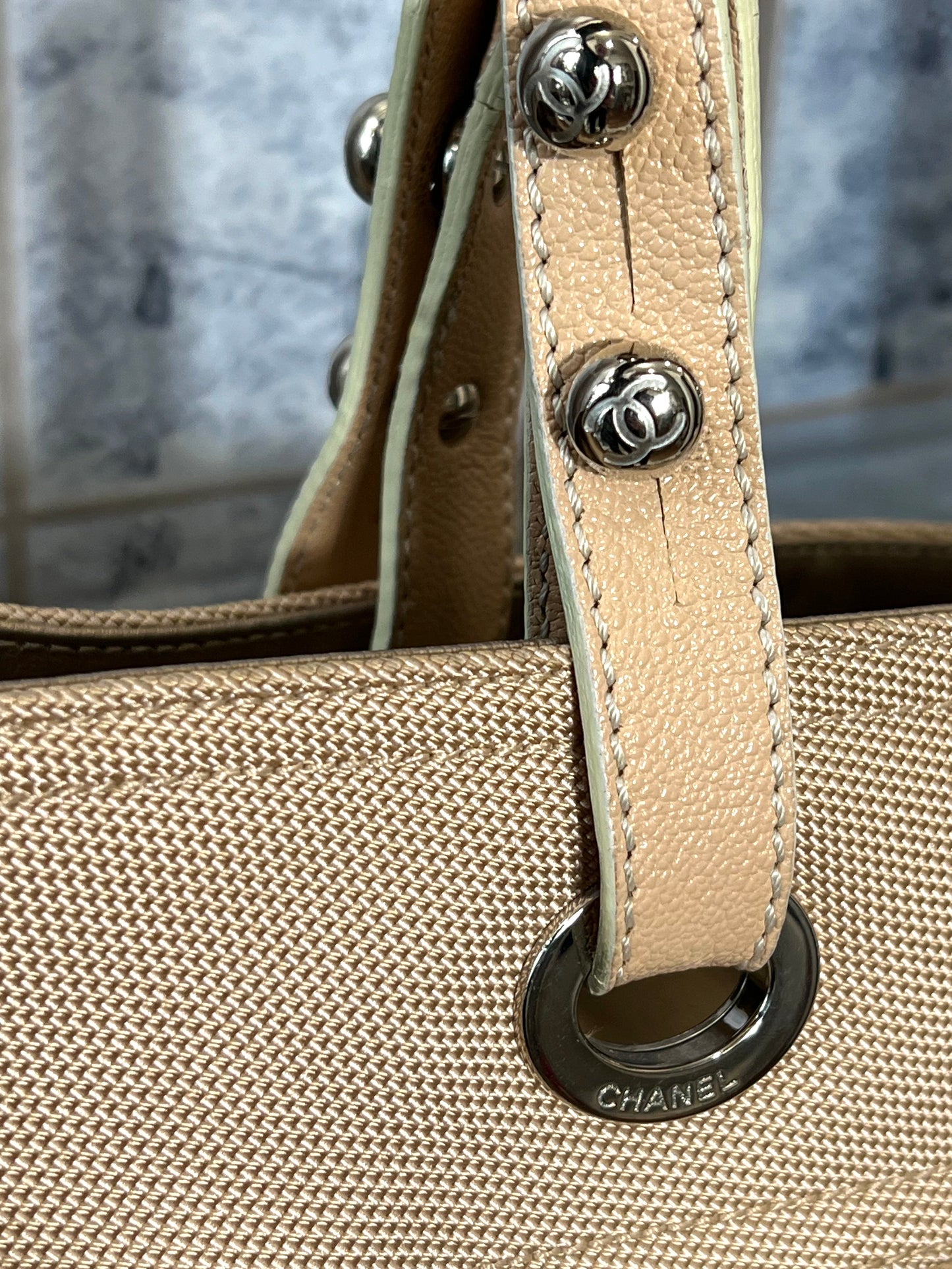 CHANEL PARIS BIARRITZ QUILTED XL TOTE BAG