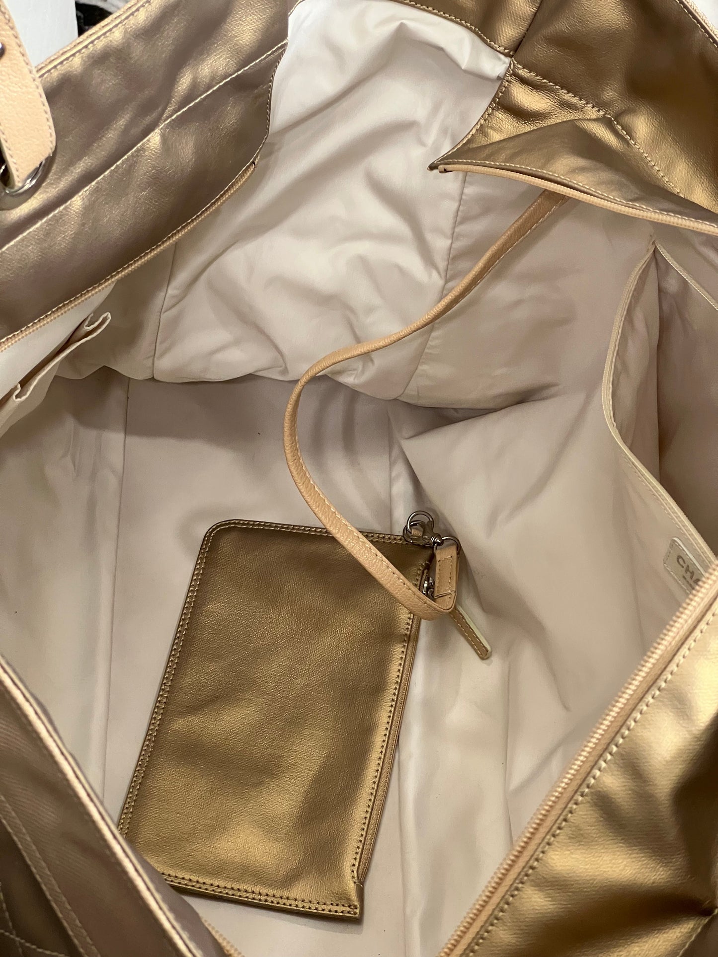 CHANEL PARIS BIARRITZ QUILTED XL TOTE BAG