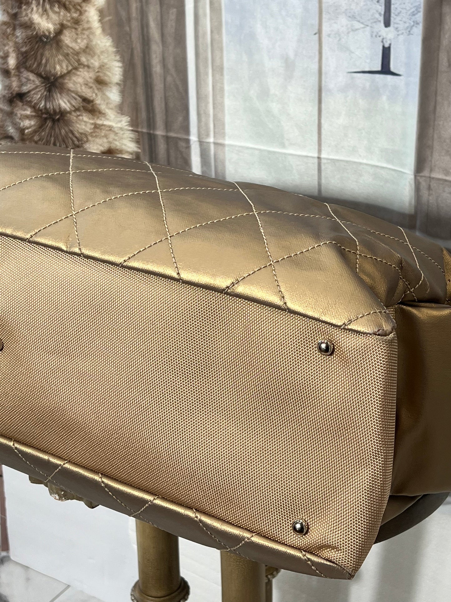 CHANEL PARIS BIARRITZ QUILTED XL TOTE BAG