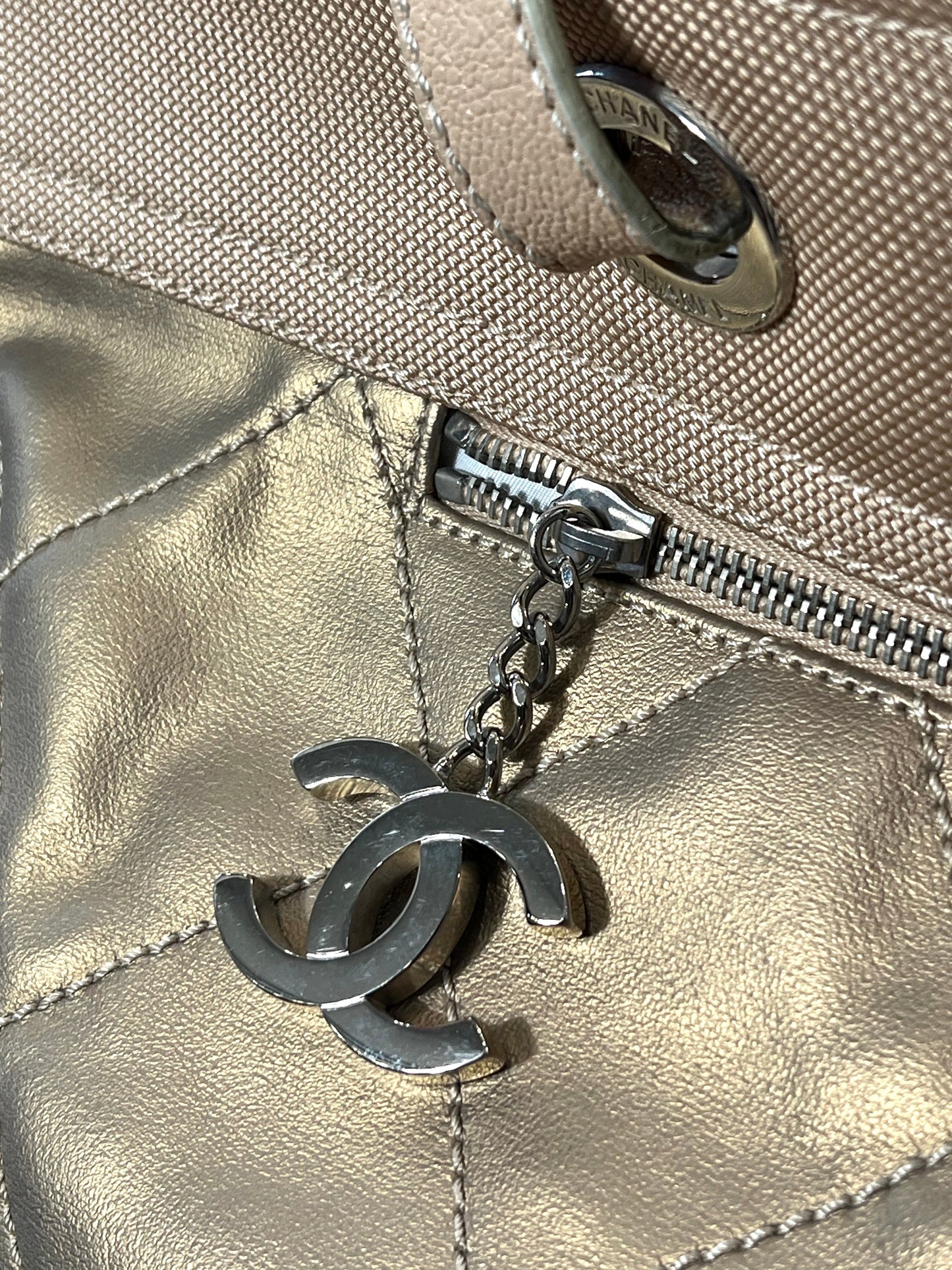 CHANEL PARIS BIARRITZ QUILTED XL TOTE BAG