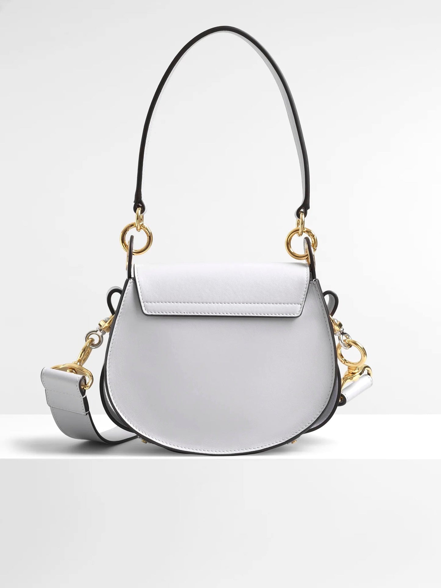 CHLOÉ CALFSKIN LEATHER SMALL TESS BAG