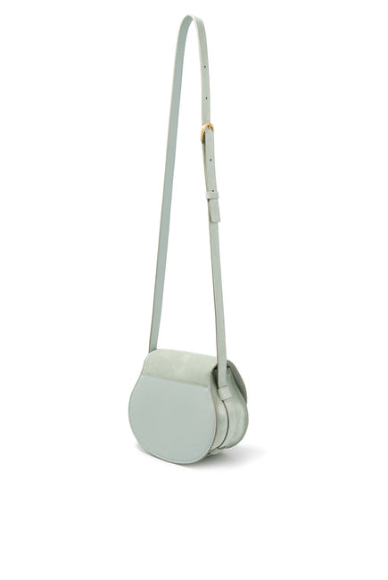 CHLOÉ SMALL MARCIE SUEDE CROSSBODY BAG