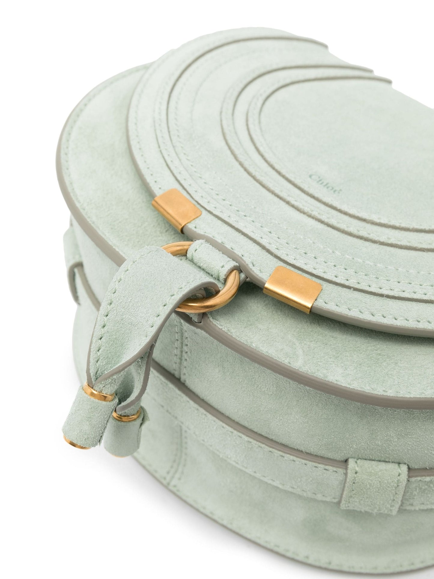 CHLOÉ SMALL MARCIE SUEDE CROSSBODY BAG