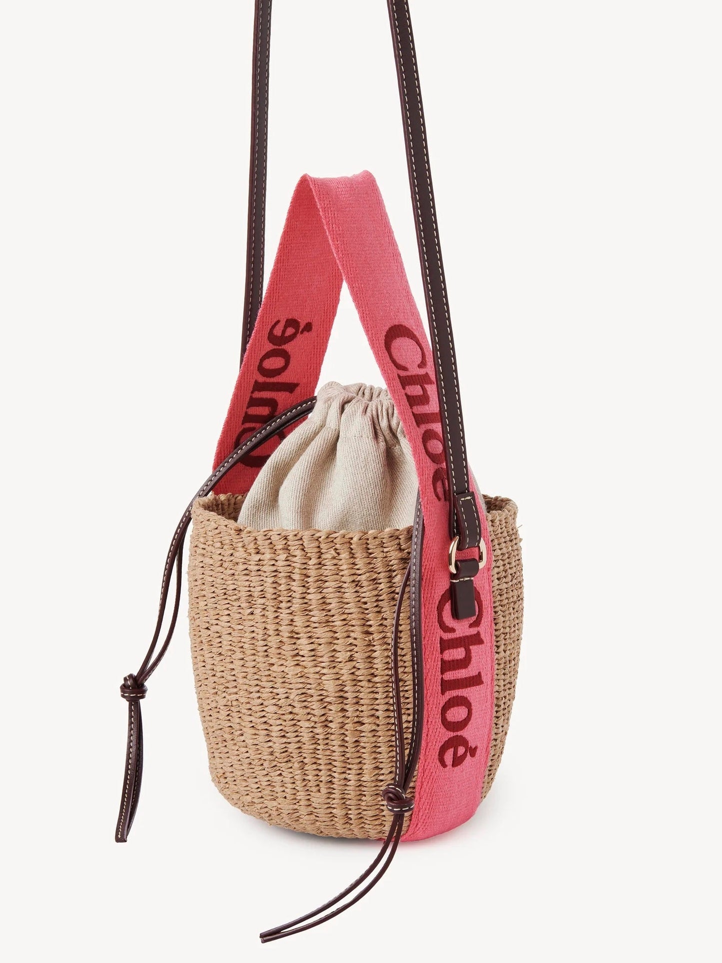 CHLOÉ SMALL WOODY BASKET BAG