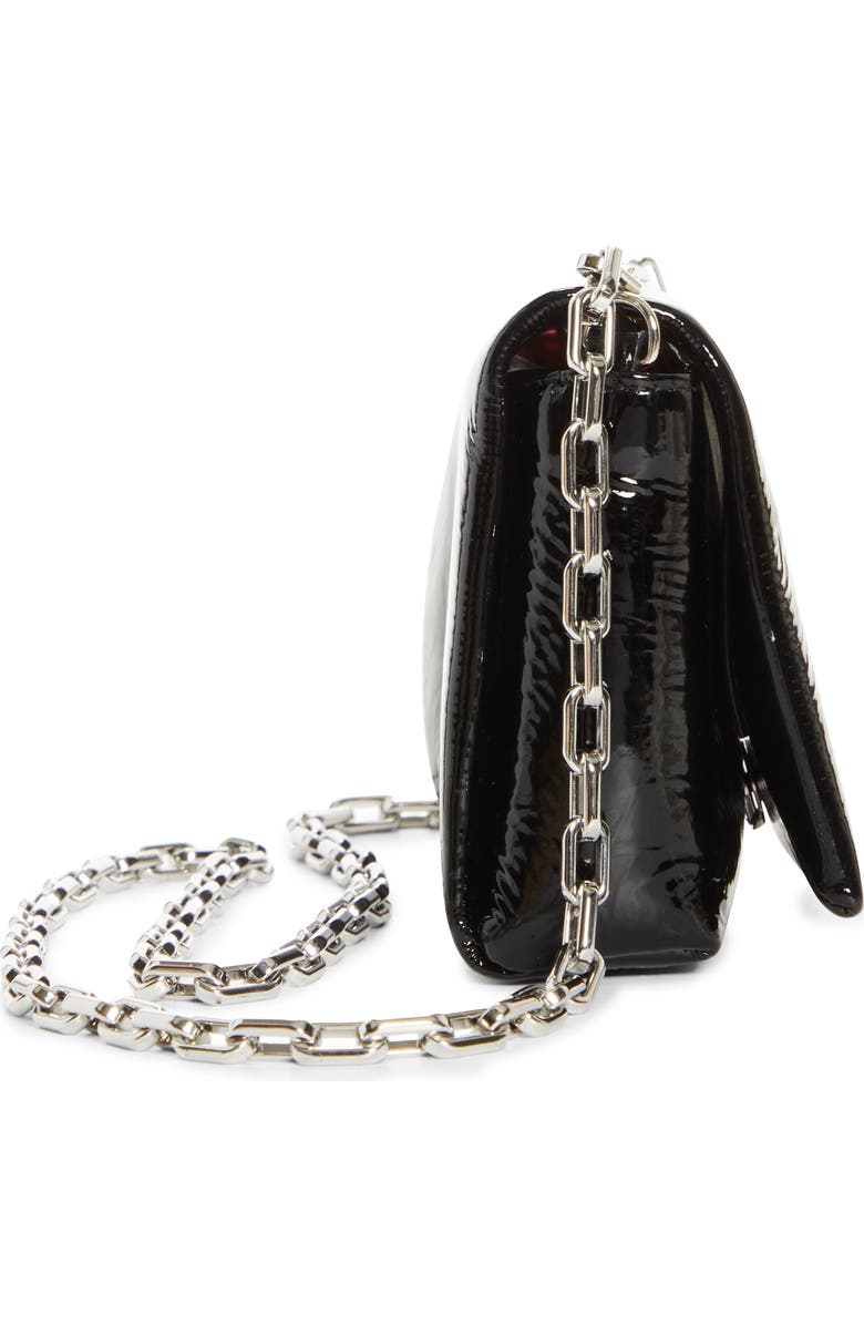 CHRISTIAN LOUBOUTIN LOUBI54 SOFT PATENT LEATHER CROSSBODY