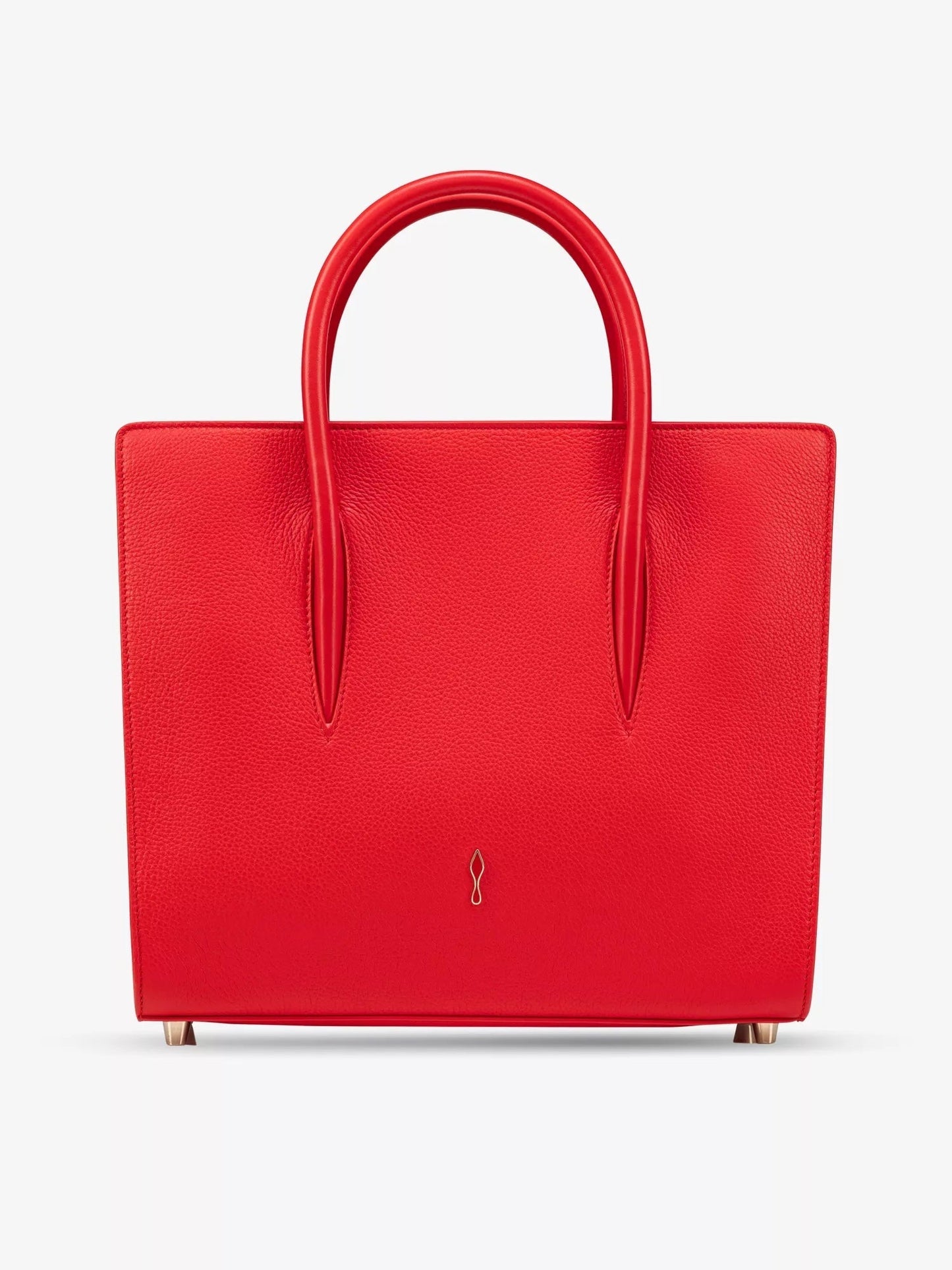 CHRISTIAN LOUBOUTIN PALOMA MEDIUM LEATHER TOP HANDLE BAG