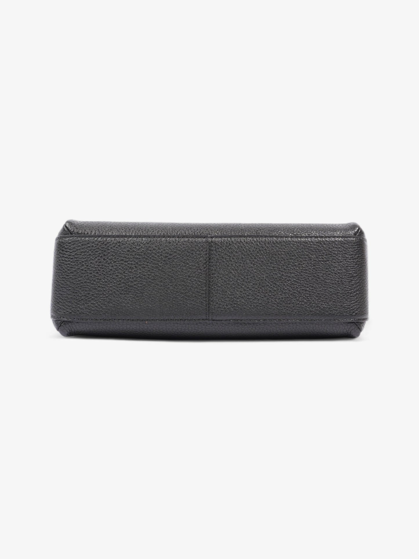 Coach Grace Shoulder Bag Black Grained Leather