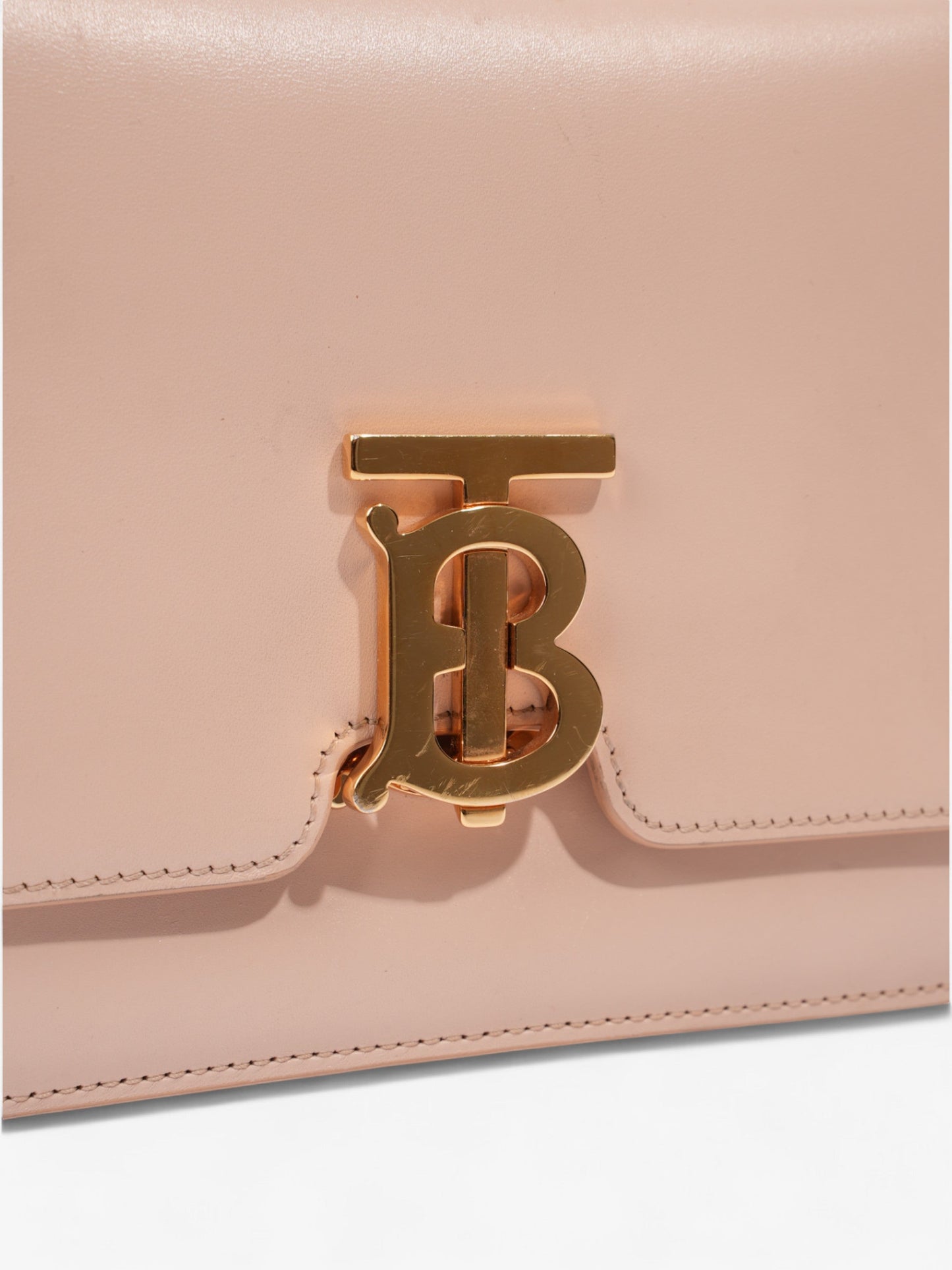 Burberry TB Bag Light Pink Leather Small