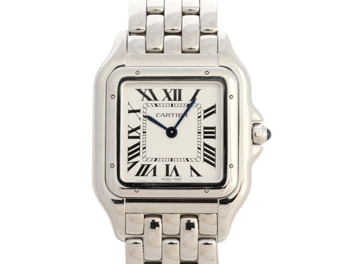 Cartier Large Stainless Steel PanthÃ¨re De Cartier Watch 31mm