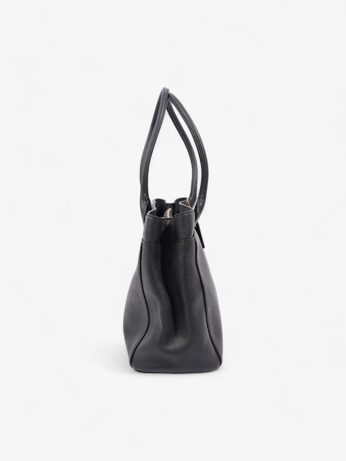 Coach Casey Tote Black Leather