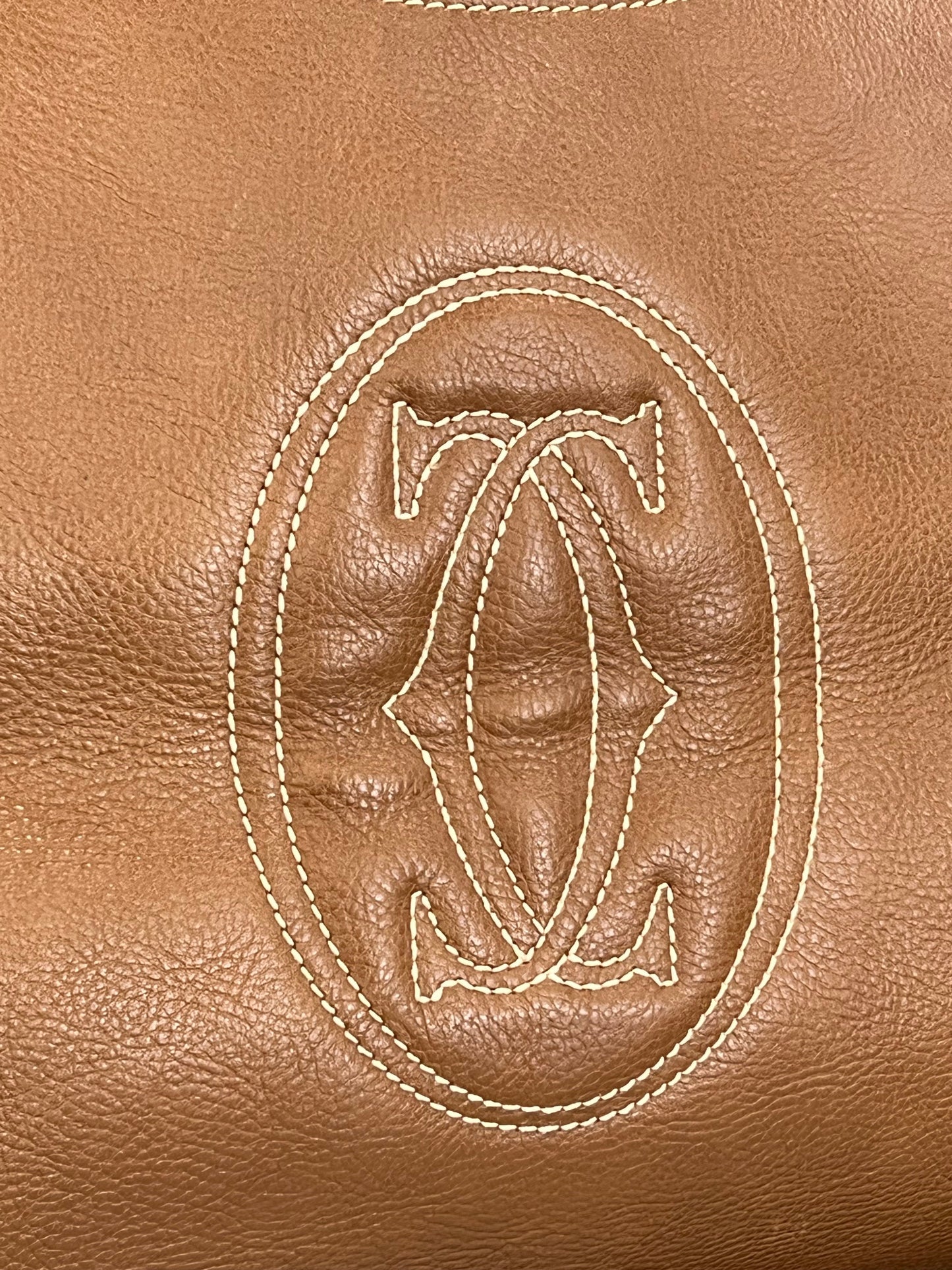 CARTIER LEATHER MARCELLO DE CARTIER SHOULDER BAG