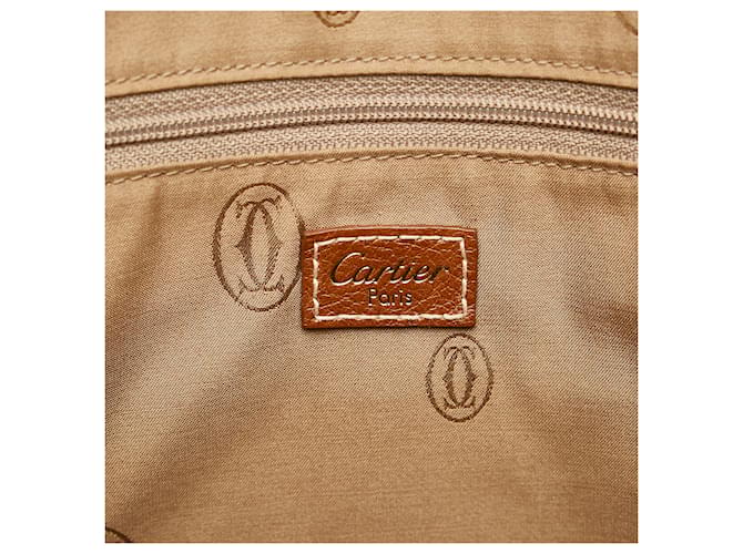 CARTIER LEATHER MARCELLO DE CARTIER SHOULDER BAG