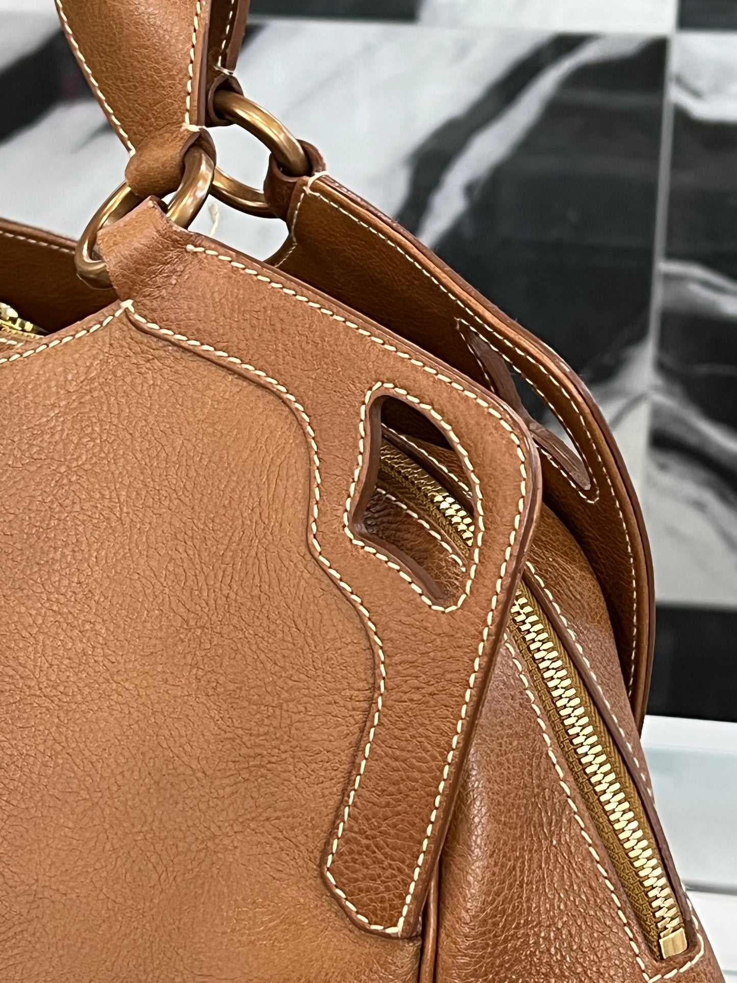 CARTIER LEATHER MARCELLO DE CARTIER SHOULDER BAG