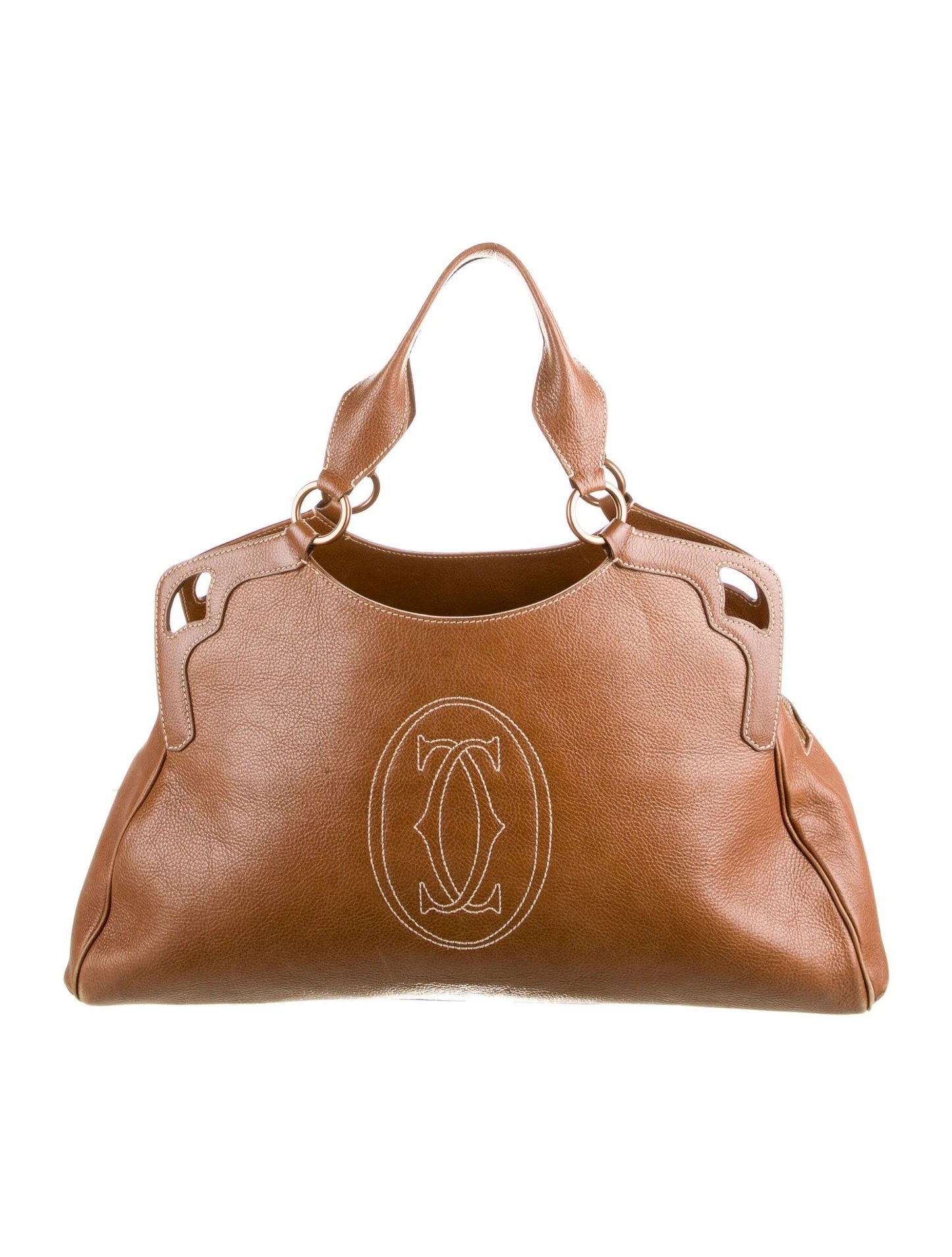 CARTIER LEATHER MARCELLO DE CARTIER SHOULDER BAG