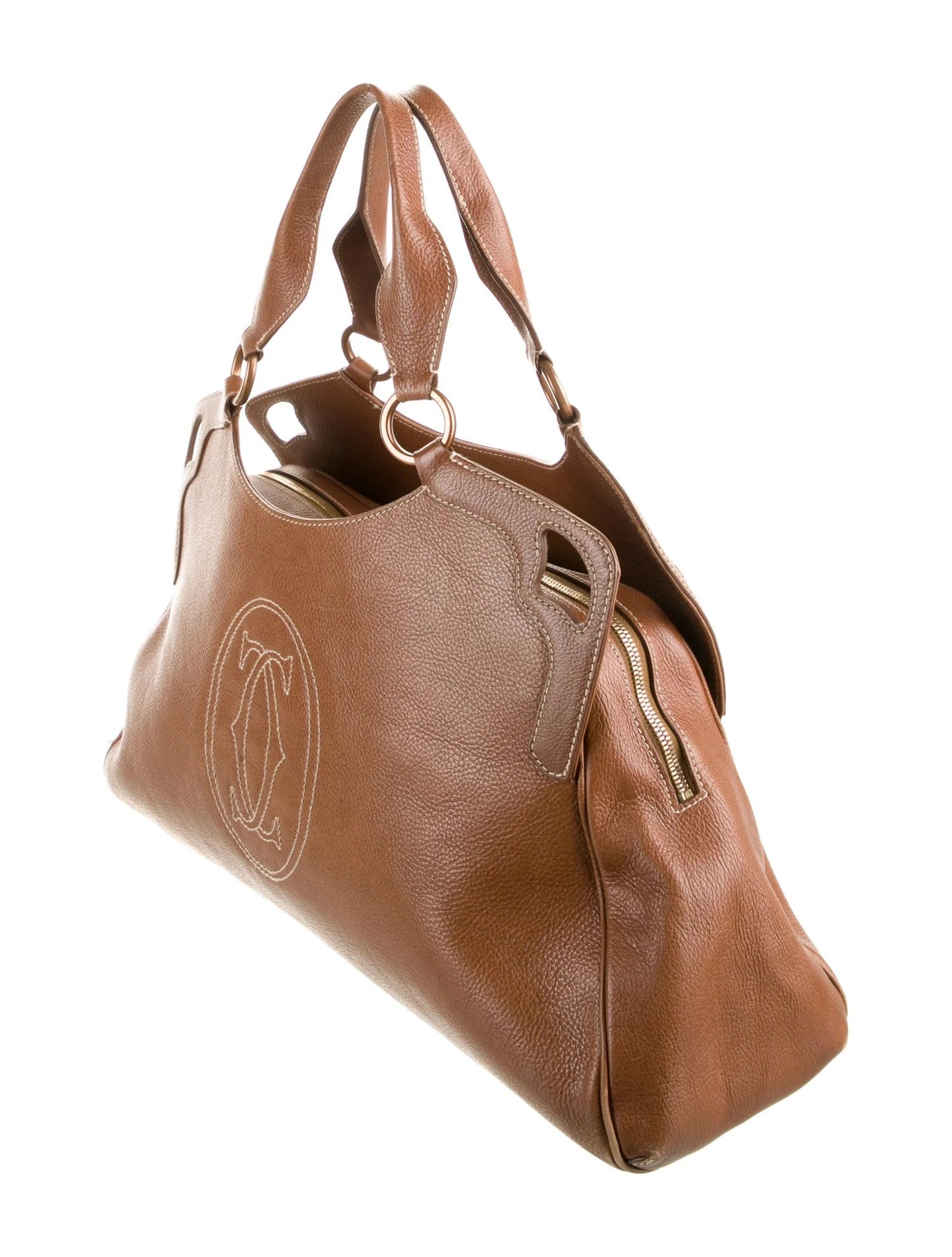 CARTIER LEATHER MARCELLO DE CARTIER SHOULDER BAG