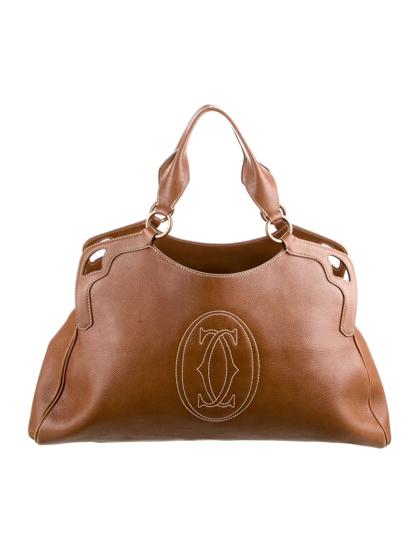 CARTIER LEATHER MARCELLO DE CARTIER SHOULDER BAG