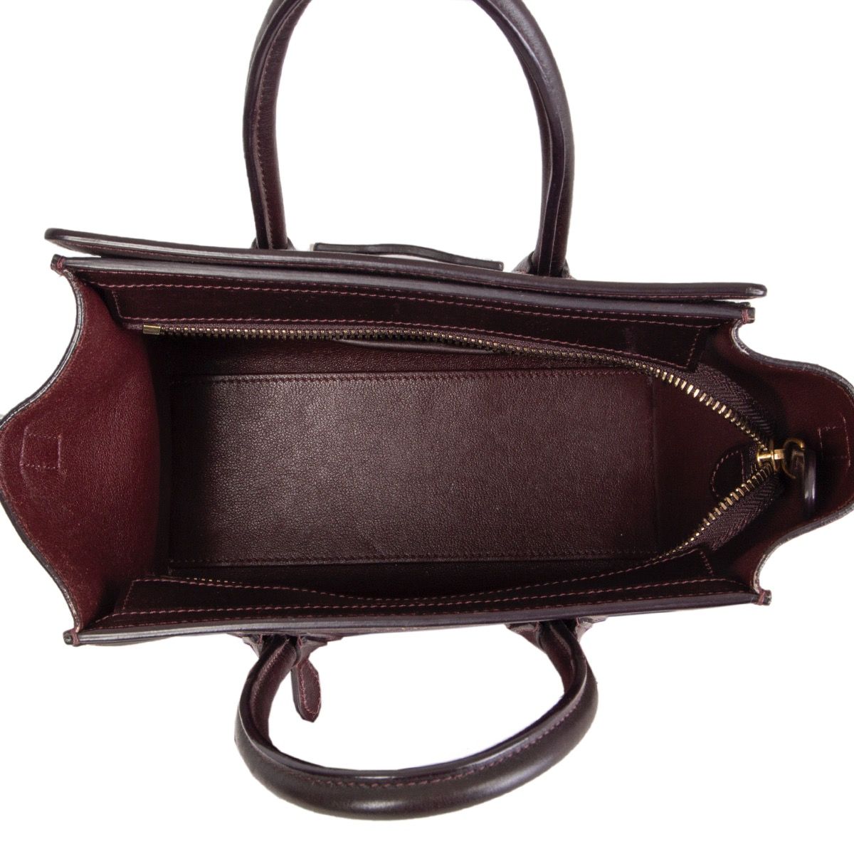 Céline Calfskin Nano Luggage Crossbody Bag