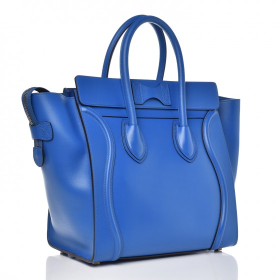 Céline Calfskin Leather Mini Luggage Tote