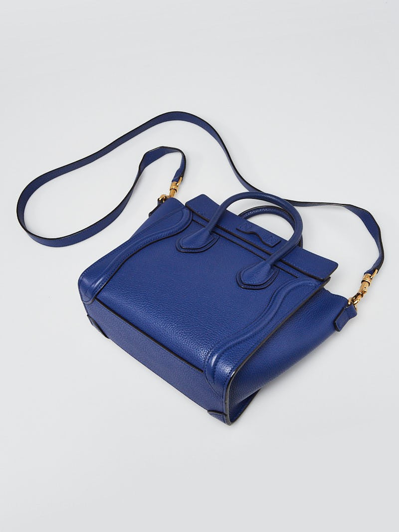 Céline Calfskin Leather Mini Luggage Tote