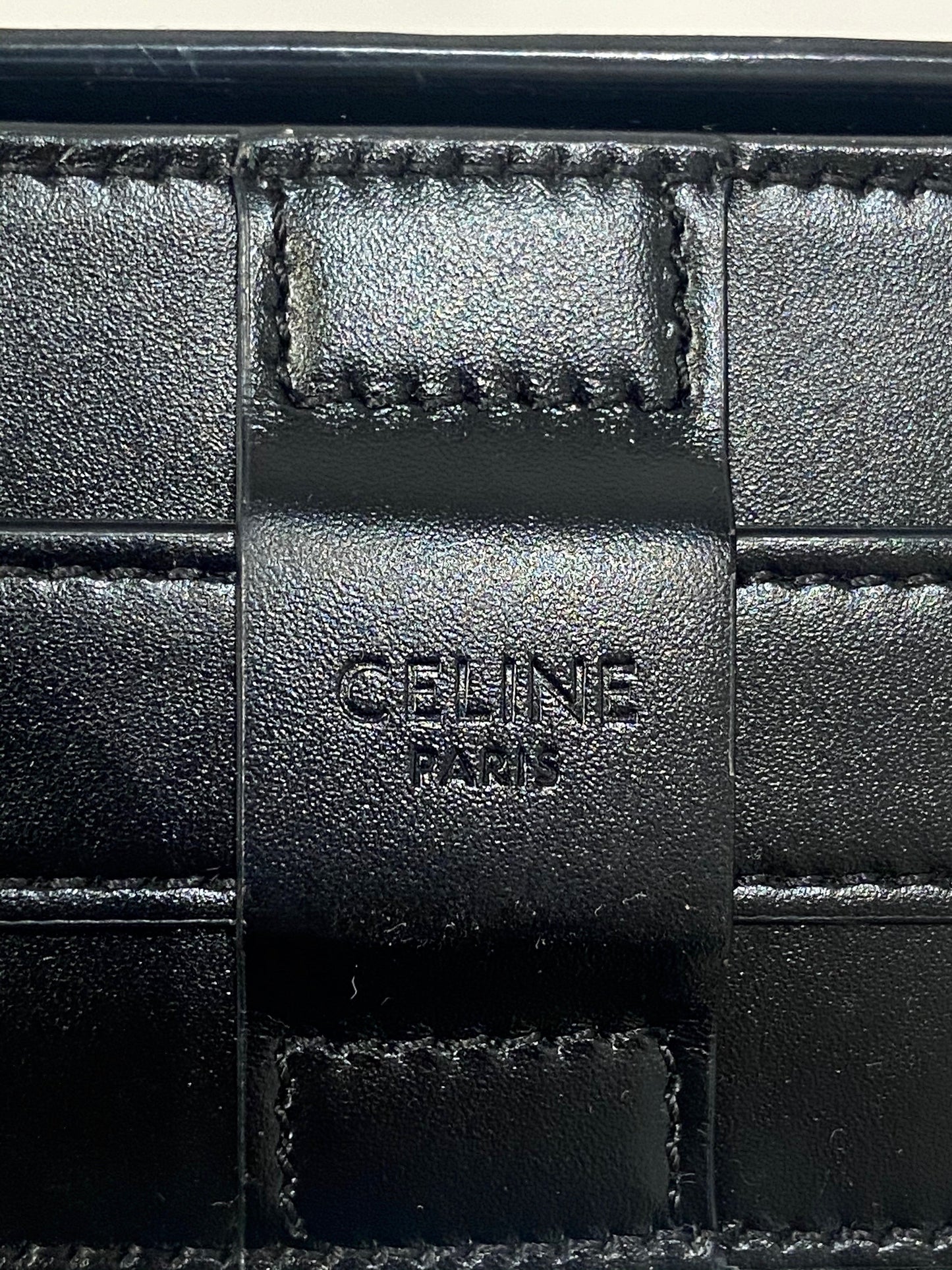 CÉLINE MAILLON TRIOMPHE CALFSKIN LEATHER BAG