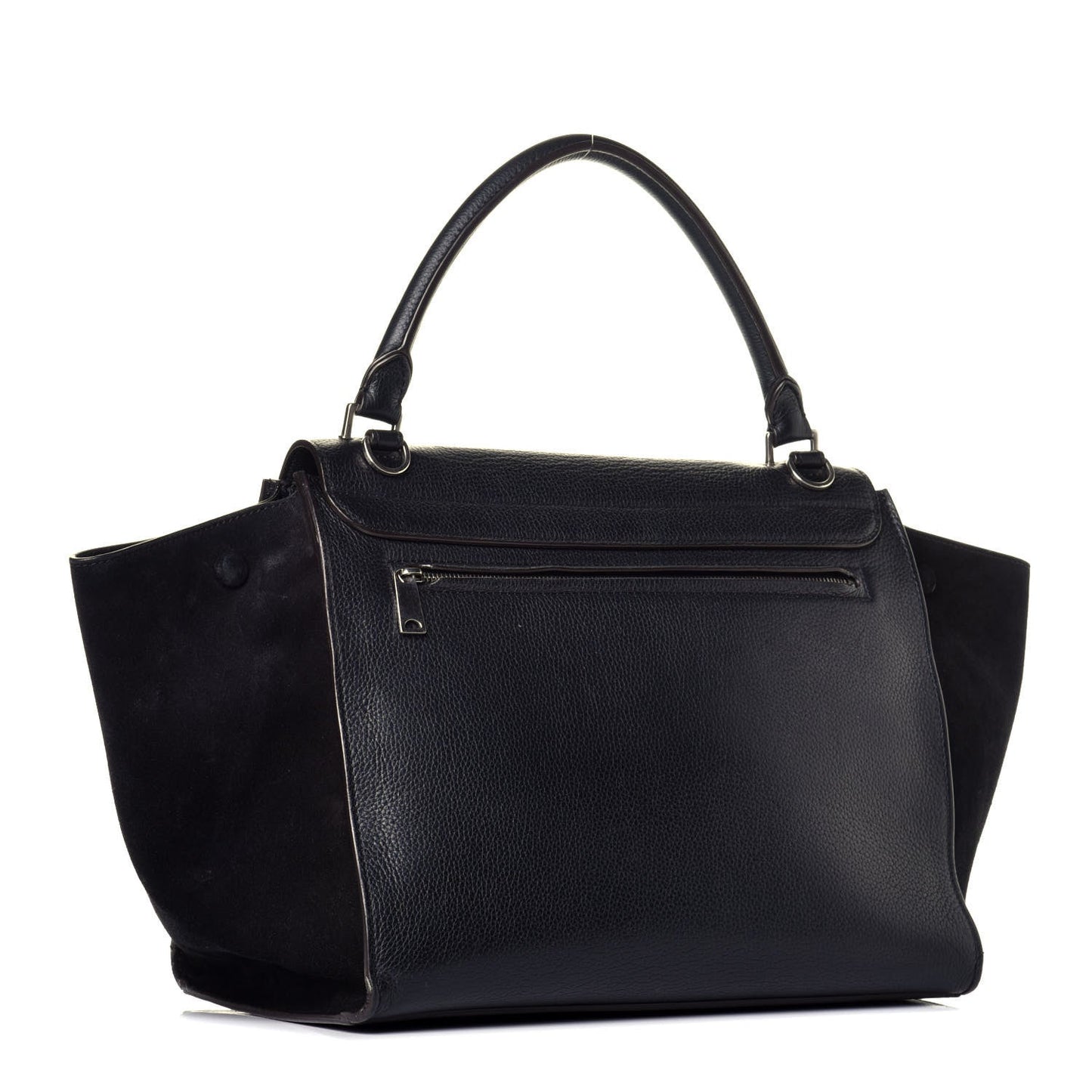 Céline Drummed Trapeze Bag