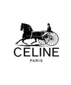 Céline Drummed Trapeze Bag