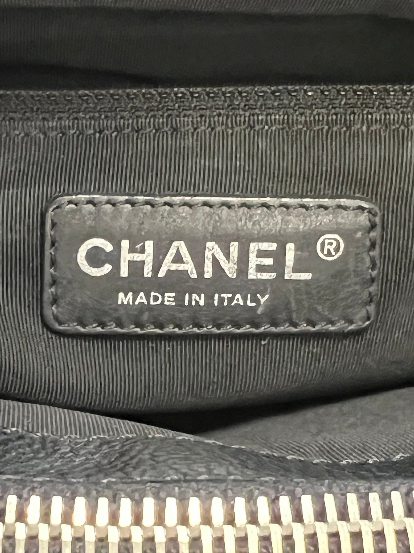 CHANEL CAVIAR QUILTED LEATHER GST TOTE BAG