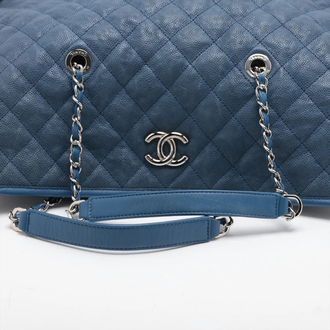 CHANEL CAVIAR QUILTED FRENCH RIVIERA HOBO BAG-HS