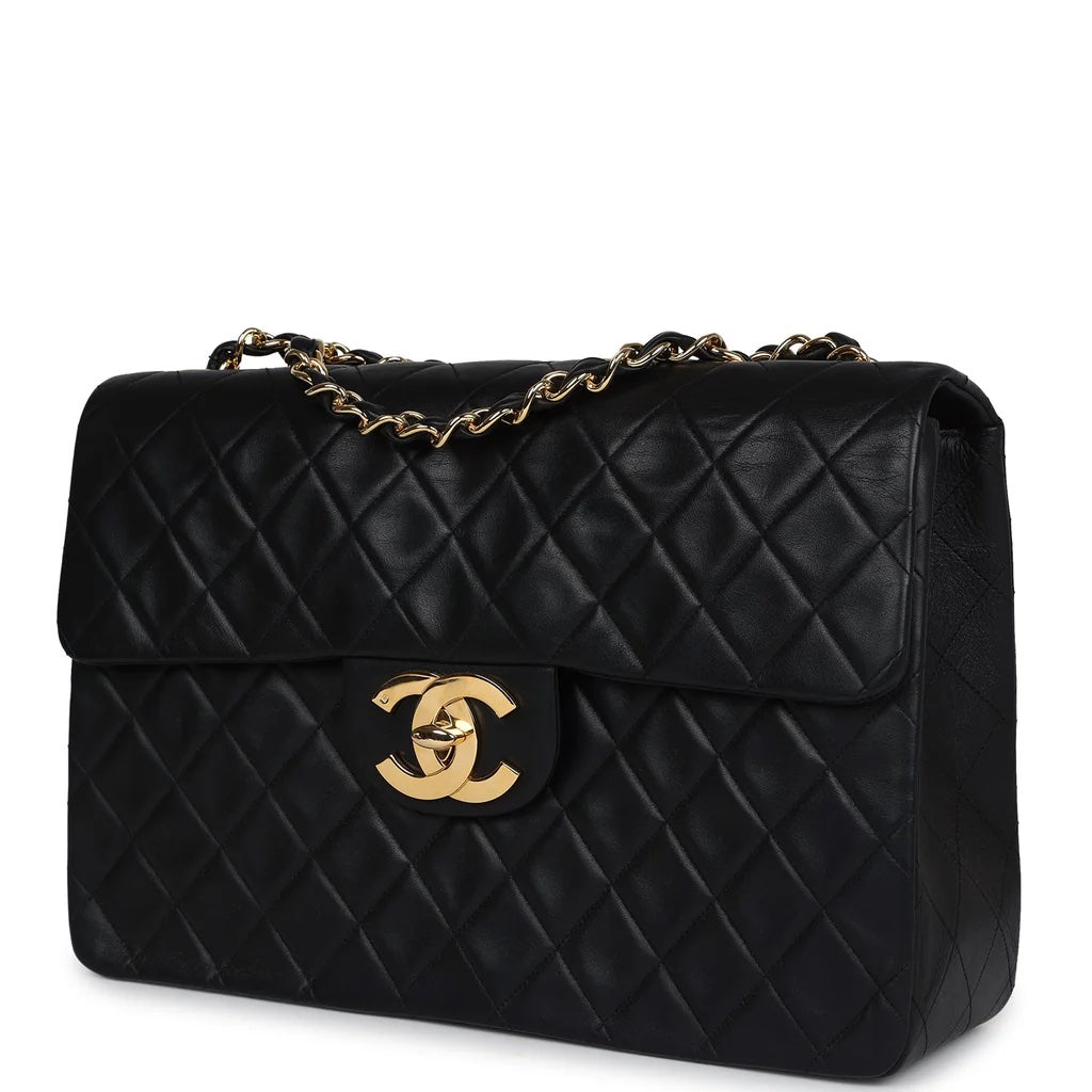 CHANEL TIMELESS CLASSIC QUILTED LAMBSKIN FLAP BAG