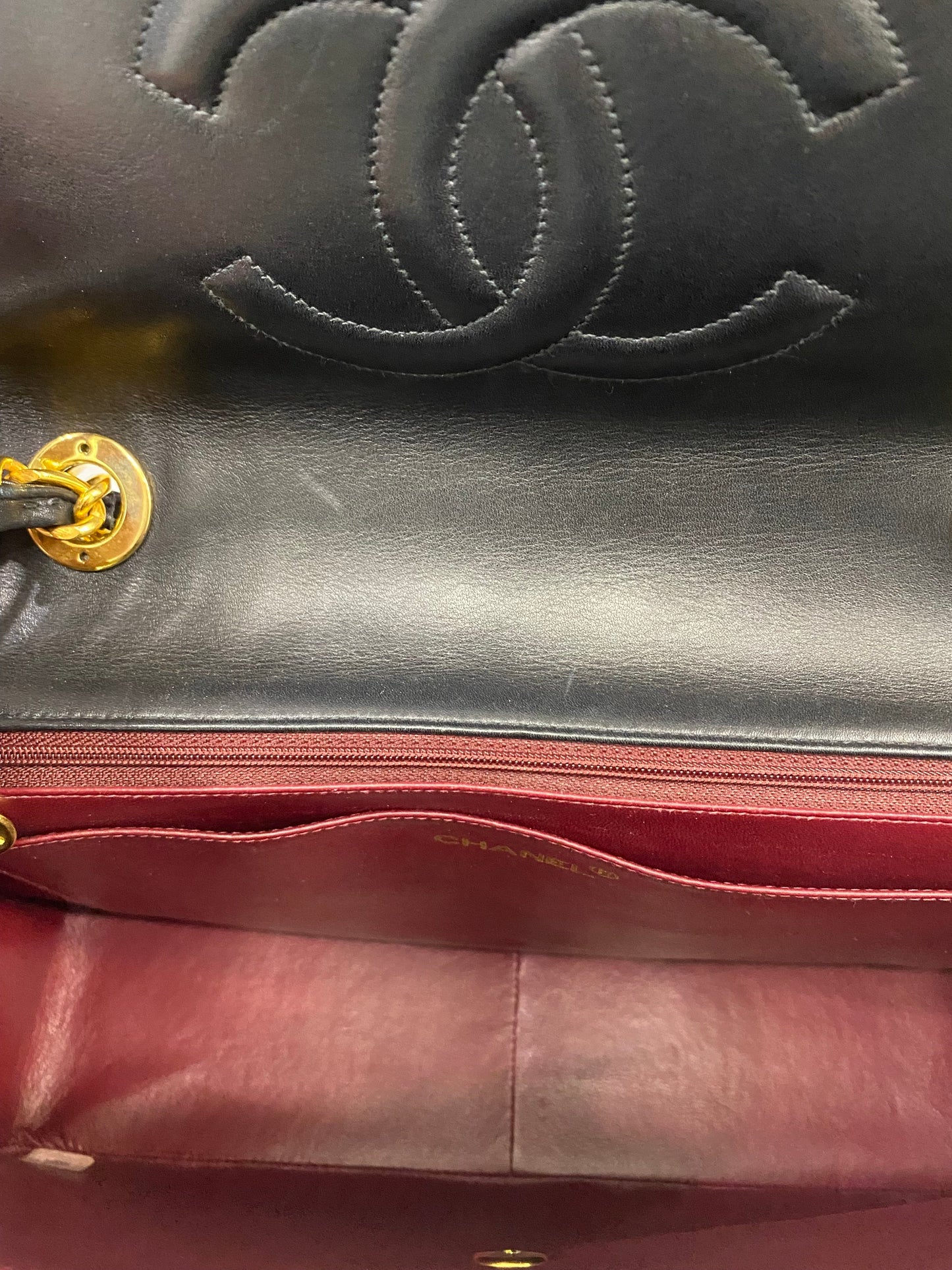 CHANEL TIMELESS CLASSIC QUILTED LAMBSKIN FLAP BAG