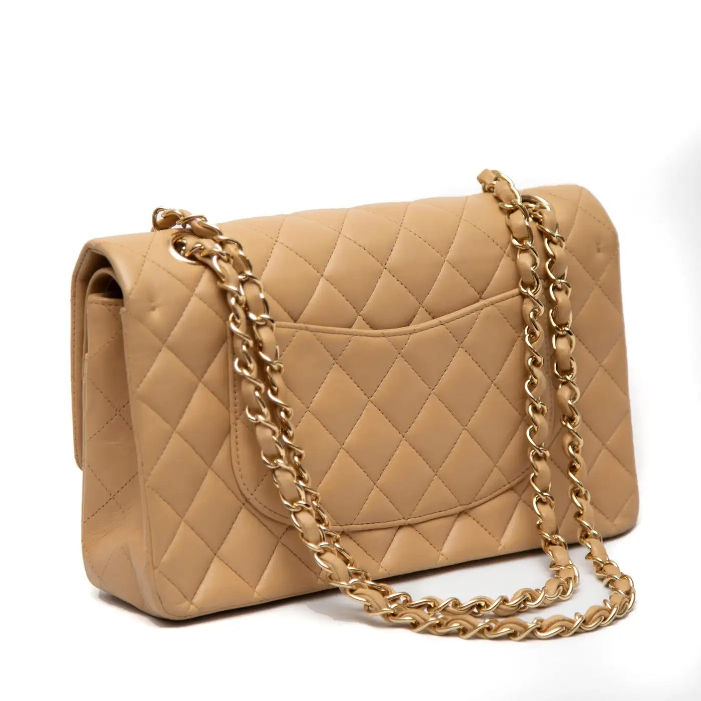 CHANEL QUILTED CALFSKIN CLASSIC DOUBLE FLAP MEDIUM SHOULDER BAG